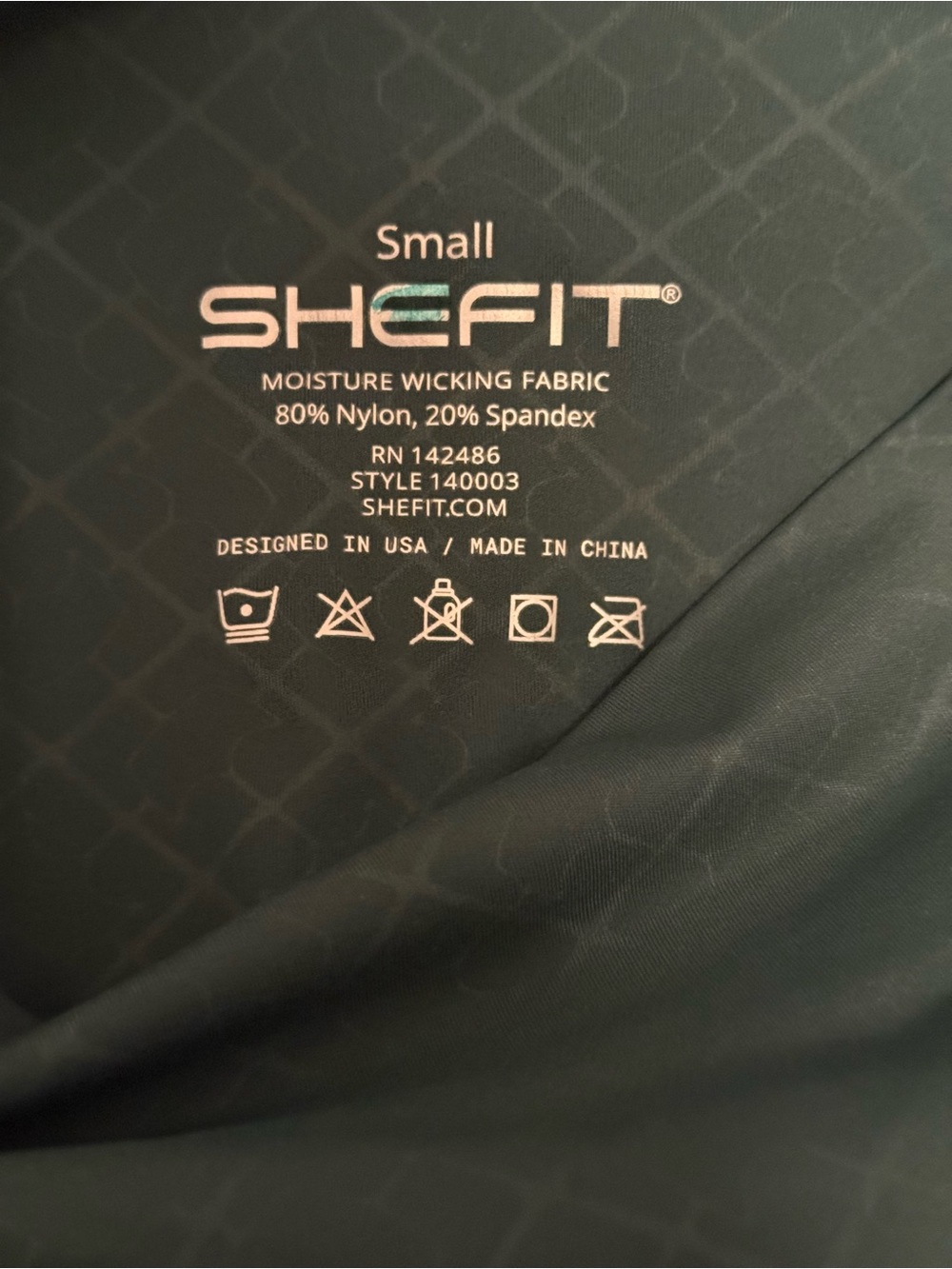 SHEFIT | Women's Squat Proof Boss Leggings Conquer Green Size Small - Picture 3 of 3